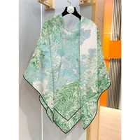 130Cm Autumn and Winter New Plant Jungle Flower Imitation Silk Fur Girl Outdoor Travel Shawl Warm Scarf Large Square Scarf Gift