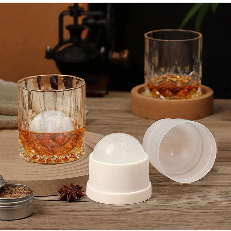 Cocktail Smoker cocktail smoker Barrel-shaped Smoker Kit Ice Ball Molds Cocktail Infuser Kit For Old Fashioned Drink Birthday Bourbon Whiskey Gifts