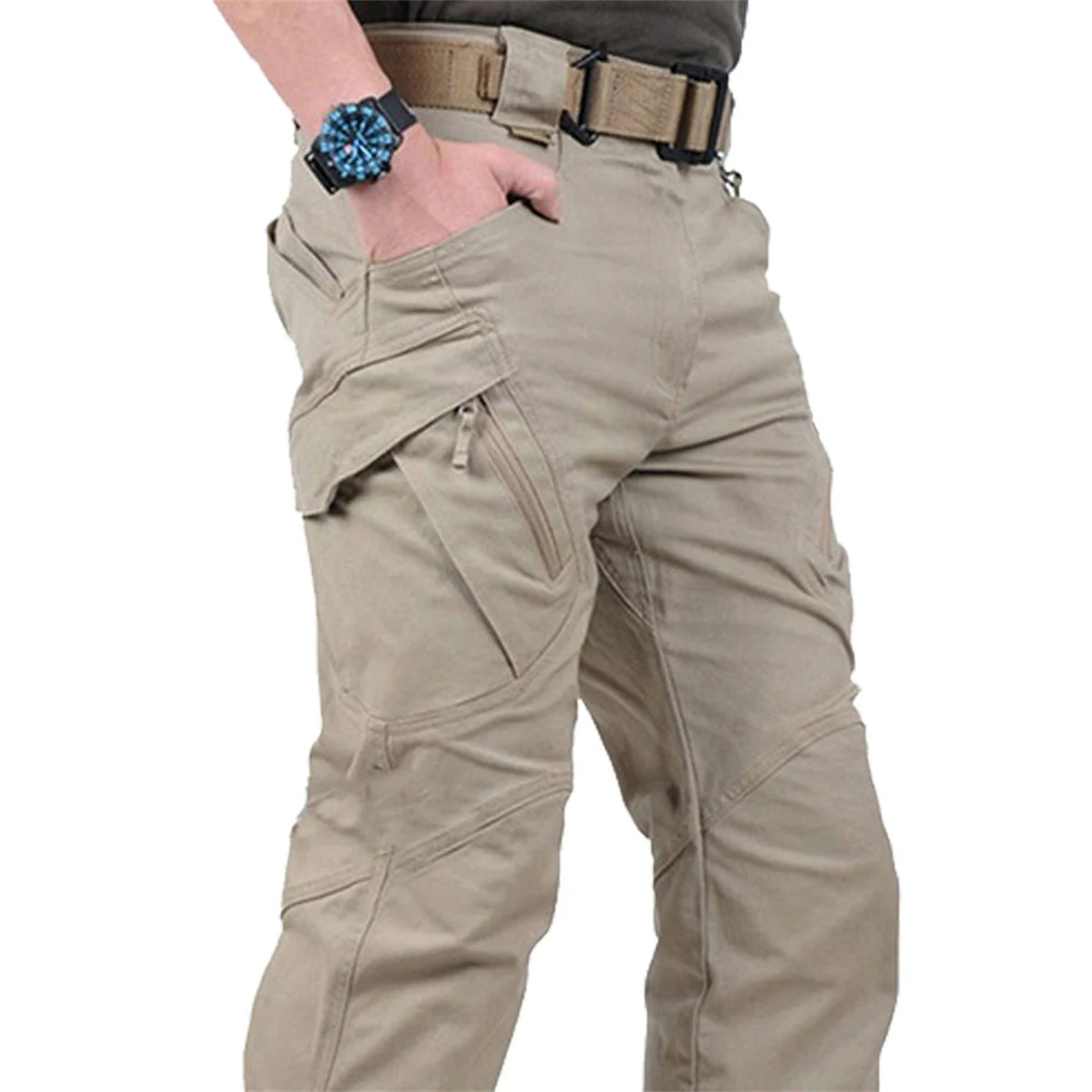 Cargo Pants Tactical Pants Classic Outdoor Hiking Trekking Joggers Trousers Military Multi Pocket