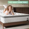 Full Mattress 12 Inch, 5-Zone Deep Sleep Firm with Extra Lumbar & Shoulder Support, Mattresses 4