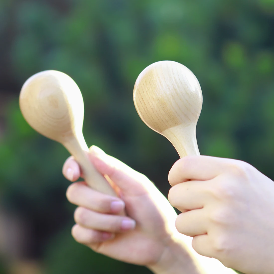 Orff Sand Hammer Spruce Wood Maraca Rattle Shaker Toy Baby Toys Orff Musical Instruments Kids Educate Gifts Christmas Present wooden sand hammer musical rattles kids percussion toys