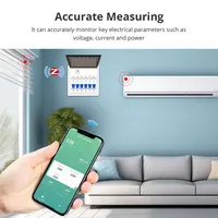 Zemismart Smart Energy Meter Zigbee WiFi Monitor Electric Sensor Measure Work With Tuya Zigbee2mqtt Home Assistant - Image 4
