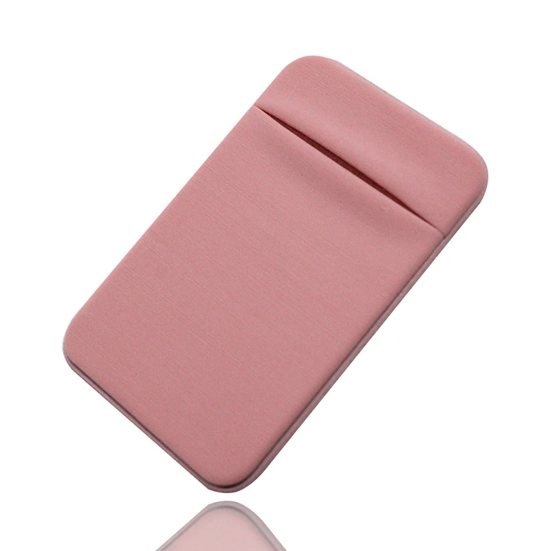 Tasca elastica per cellulare sul portafoglio per carte, adesivo adesivo unisex, custodia per carte di credito, alta qualità - Image 6