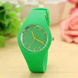 Fashion Brand Silicone Female Watch Quartz Casual Watch Style Ladies Dress Watches Jelly Wristwatch for Women Relogio Feminino