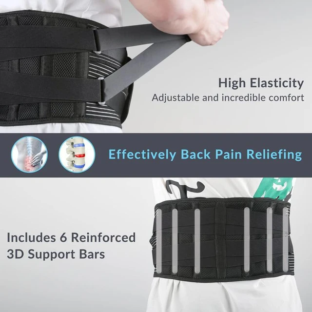 Corsé ortopédico deportivo para hombre y mujer, cinturón de soporte para la  espalda, Fajas Lumbares, ortopédicas, protección para la columna vertebral,  gimnasio en casa - AliExpress