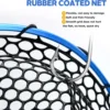 Goture Fishing Landing Net Aluminium Alloy Telescopic Fishing Net Small Mesh Trout Folding Portable Hand Net Fishing Tools 2