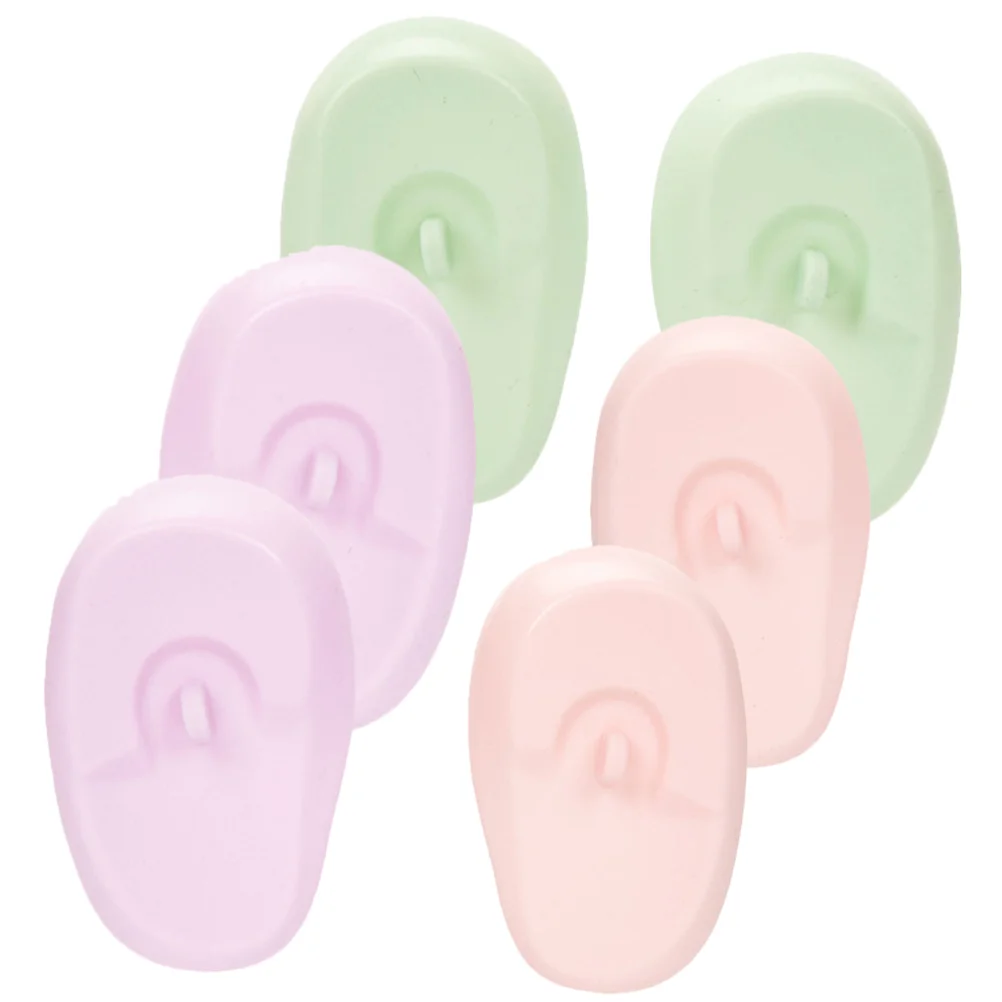 

Silicone Ear Covers Hair Salon Ear Cover Hair Coloring Ear Protector Hair Dye Cover Earmuffs Hairdressing Ear Protectors Shield