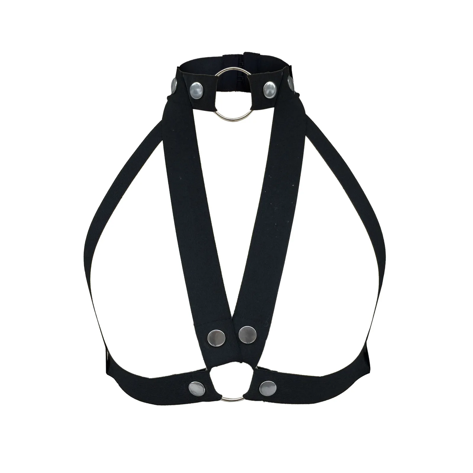 Women Sexy Harness BDSM Bondage Lingerie Bustier Harness Bra Fetish Hollow Out Cage Cupless Bra Elastic Strap