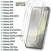 3PCS Tempered Glass for Samsung A54 A34 A24 A14 A04 A15 A05S A25 A35 A55 Screen Protector for Samsung S24 Ultra S23 S22 Plus S21