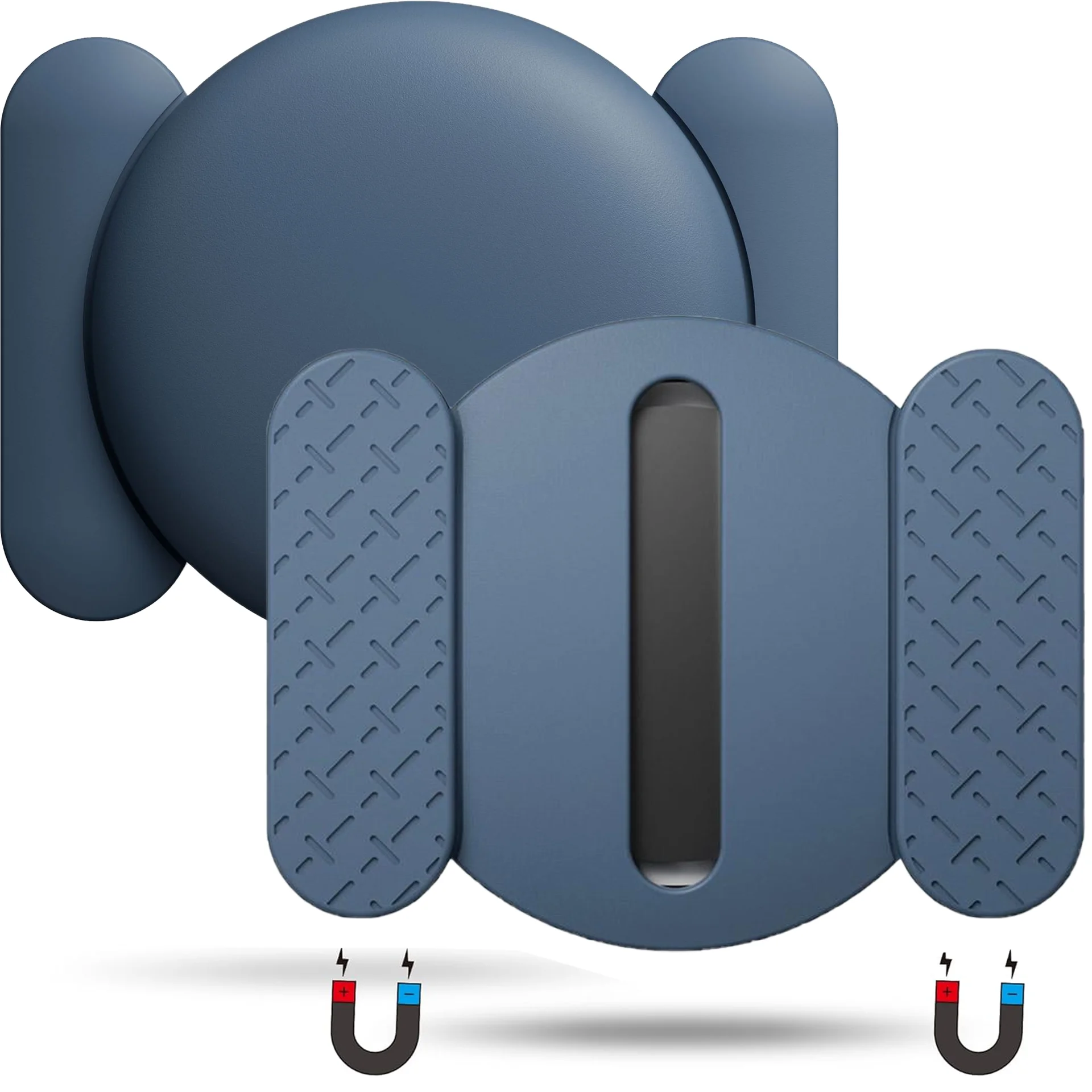 Magnetic Holder Case with Hidden Silicone Protective Cover for Secure Metal Surface Mounting
