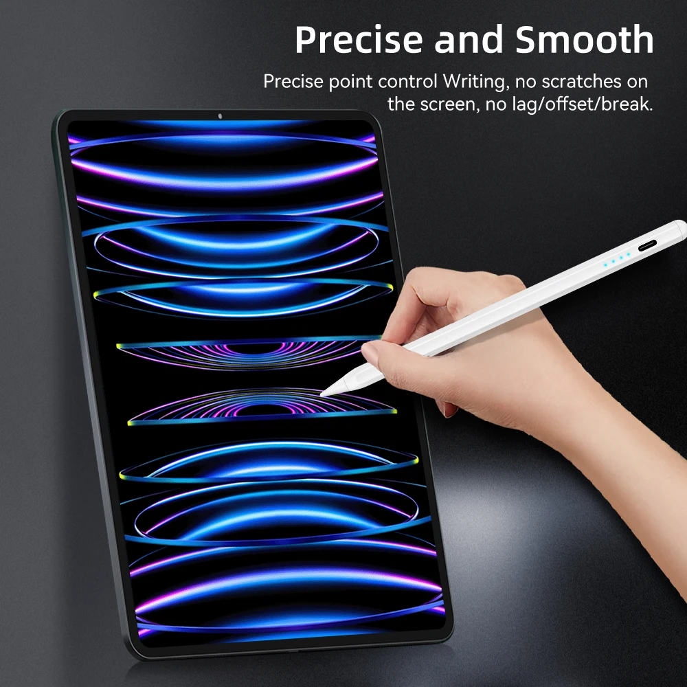 Lápis de Maçã com Rejeição da Palma Inclinação Caneta Stylus para Ipad Pro 11 129 ar Mini 20232023 1 - Imagem 4