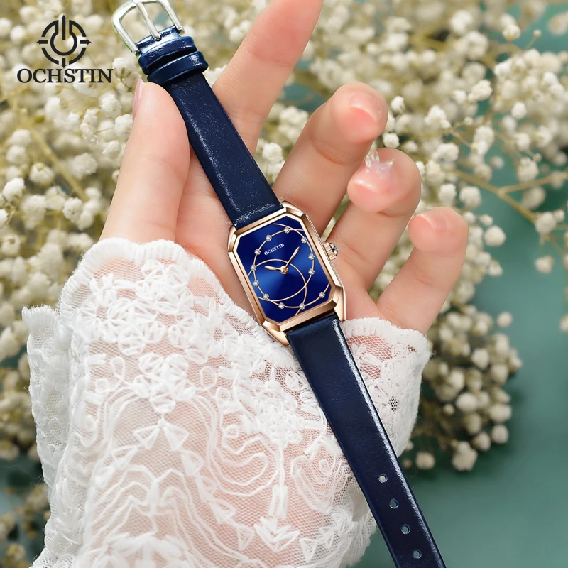OCHSTIN Hot Model 2024 Parangon Perfection Series Casual Fashion Watch Multifunction Quartz Movement Women's Quartz Watches