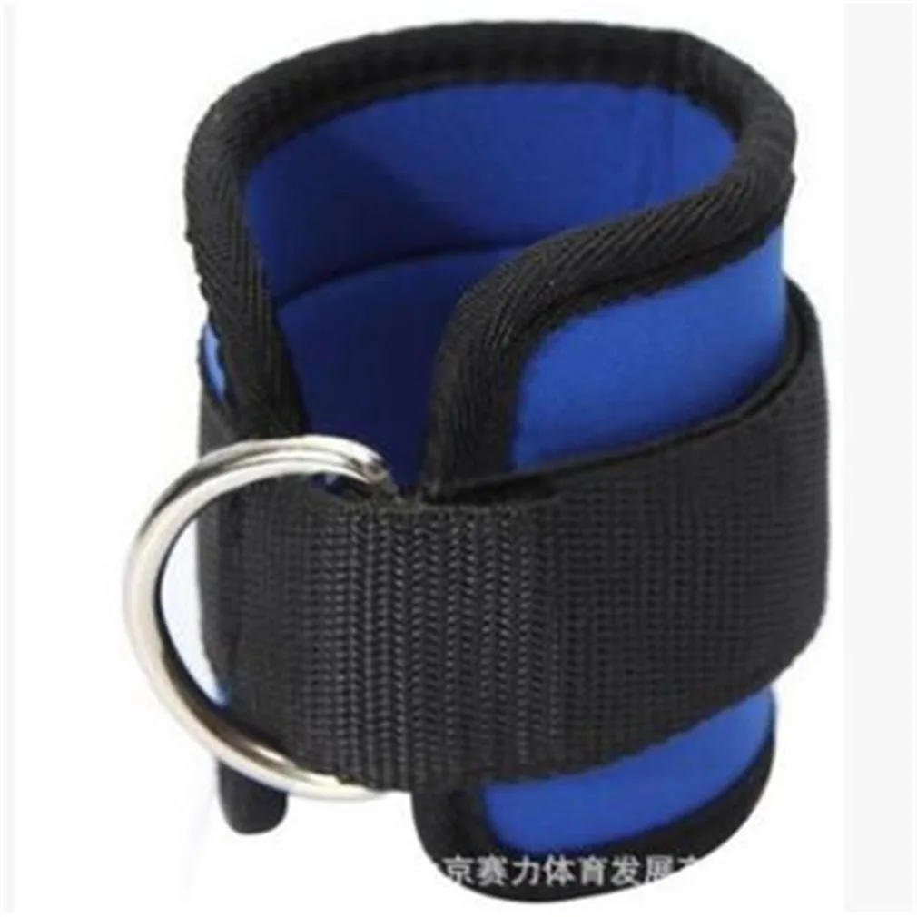 D-Ring Ankle Strap Belt Gym Cable Attachment Thigh Leg Strap Lifting Fitness Exercise Banda Elastica Fitness Resistencia