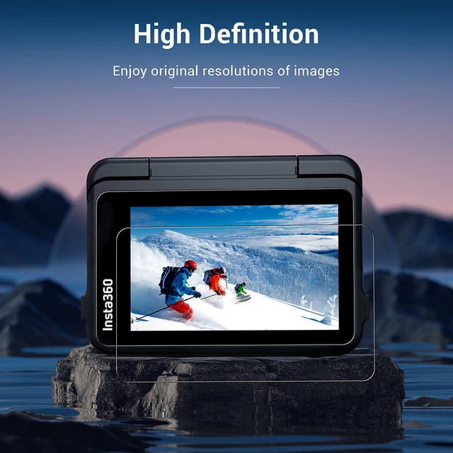 Pellicola Protettiva Vetro Temperato Per Insta360 Ace Pro - 6 Pezzi, Durezza 9H, Ultra Trasparente - Foto 8