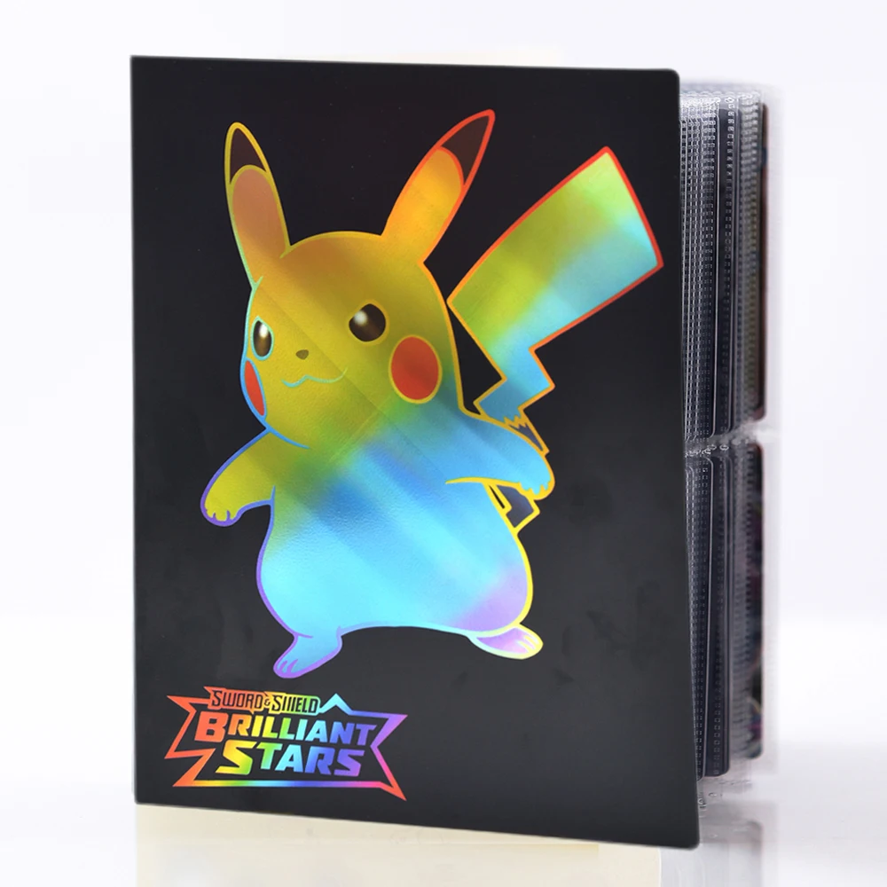 

240Pcs Pokemon Card Album Book Map Charizard Binder Protector Notebook Pikachu Booklet Collection Card Folder Holder Toy Gift