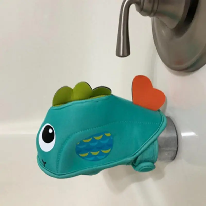Cartoon diving material Water Faucet mouth Protection Cover Baby Safety Protector Bath Tap Product Edge Corner Guards kids care