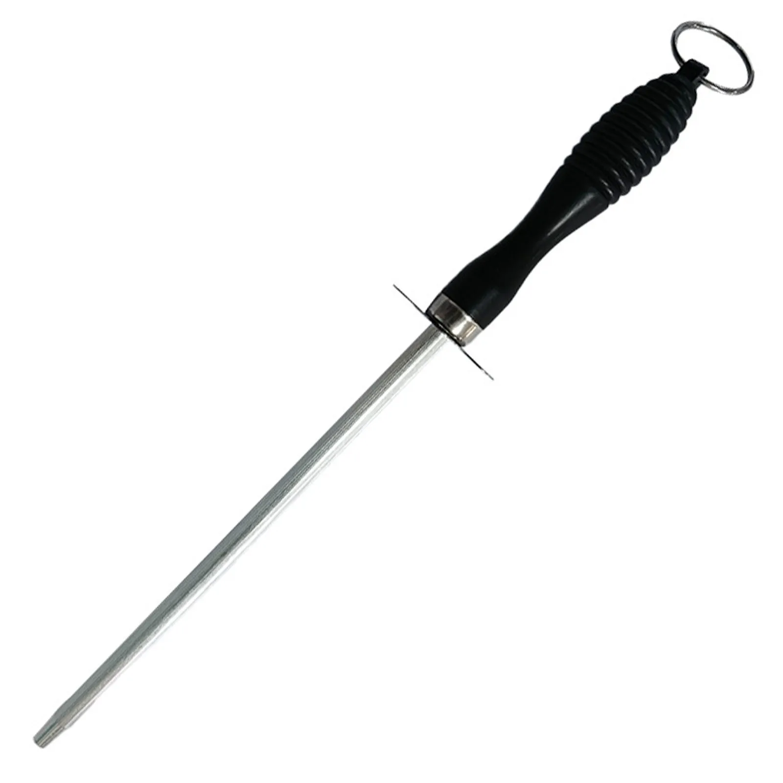 26cm Professional Carbon Steel Knife Sharpener Rod Durable Knife Grinder With ABS Handle Sharpening Blade Rod Kitchen Tool