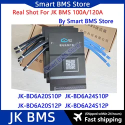 JK BMS Jikong 100A 120A Active Balance JK-BD6A20S10P BD6A24S10P BD6A20S12P BD6A24S12P 8s 24V 24s Smart Bms 100 100S 100AMP 100AH