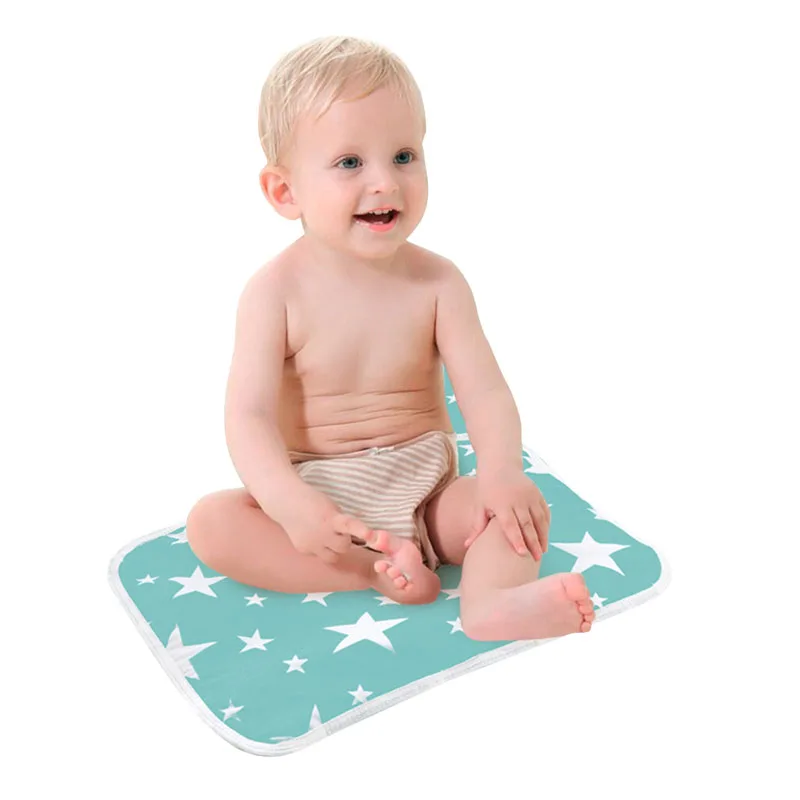 35cmx45cm Baby Waterproof Diaper Changing Mat Small Portable Game Play