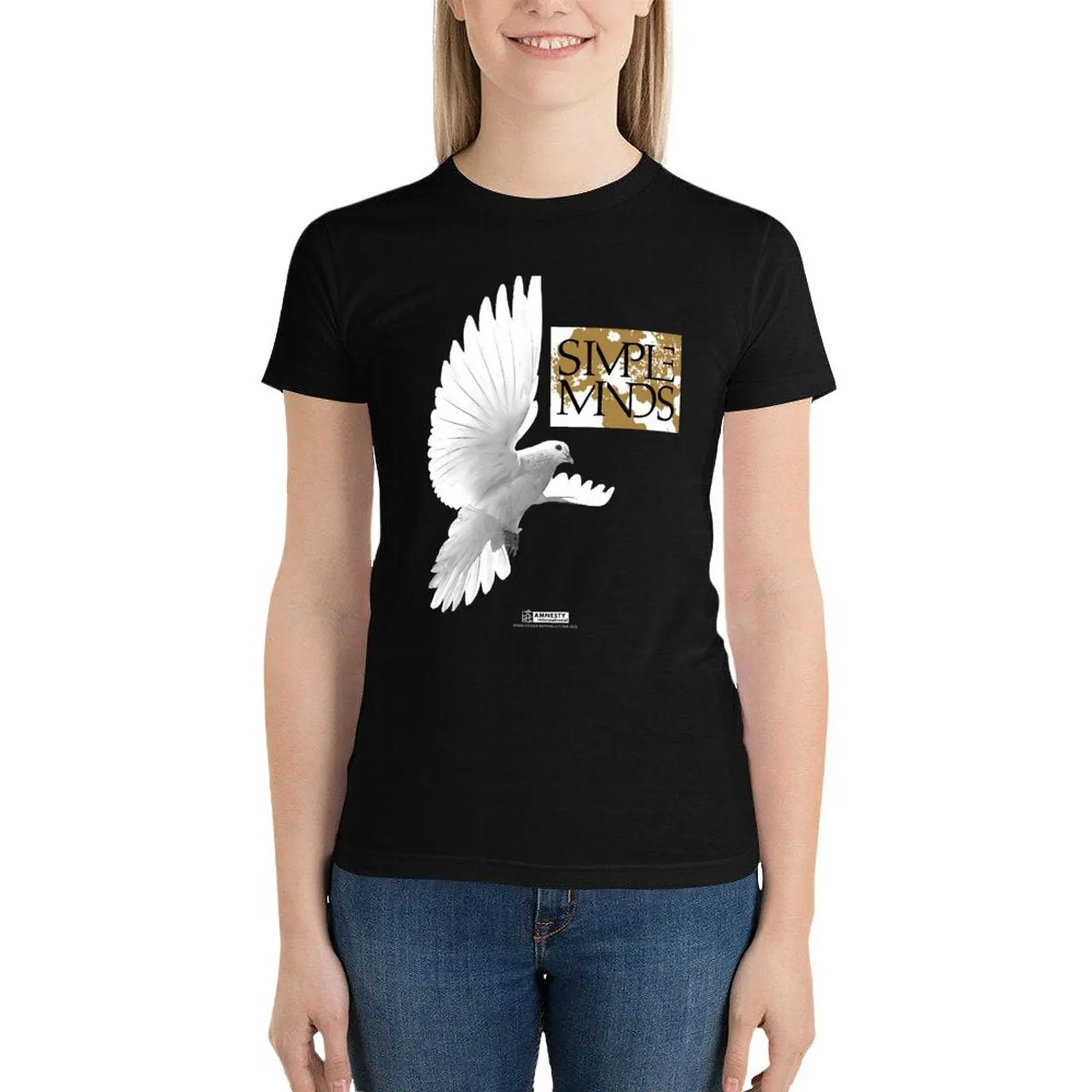 Simple Minds - Once Upon a Time T-Shirt kawaii clothes summer tops tops Women