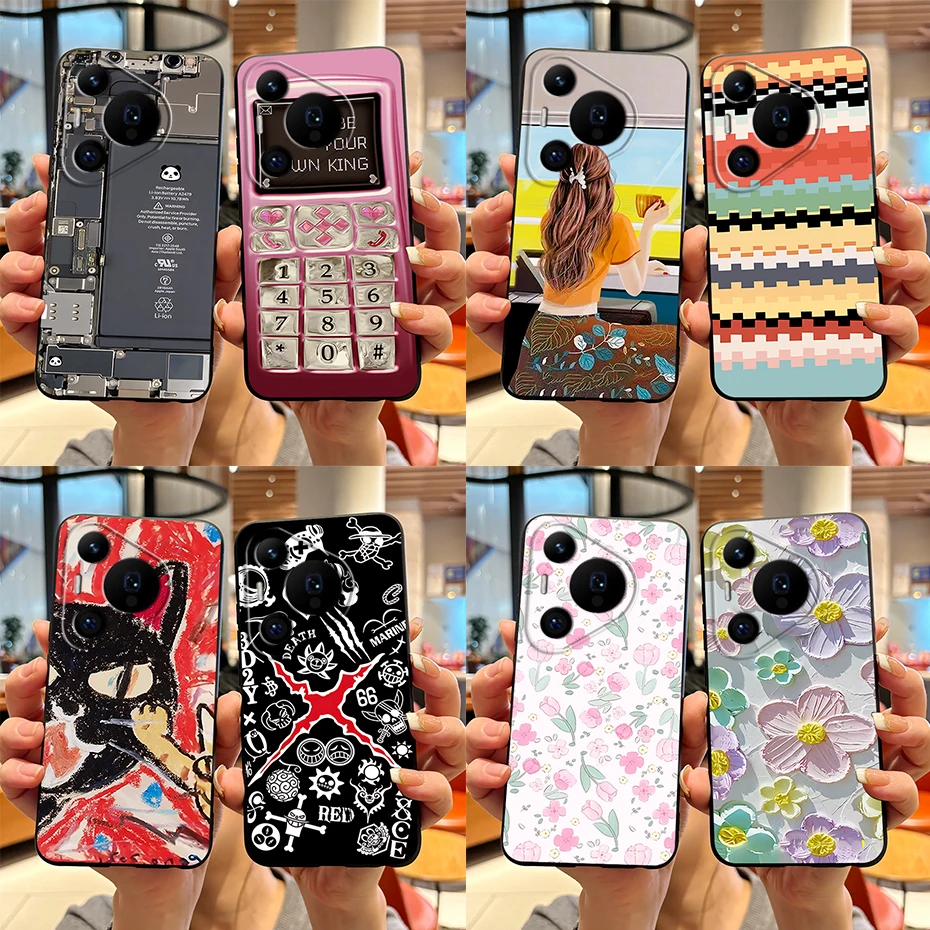 Stylish Pattern Shockproof Slim Soft Silicone Phone Case Cover
