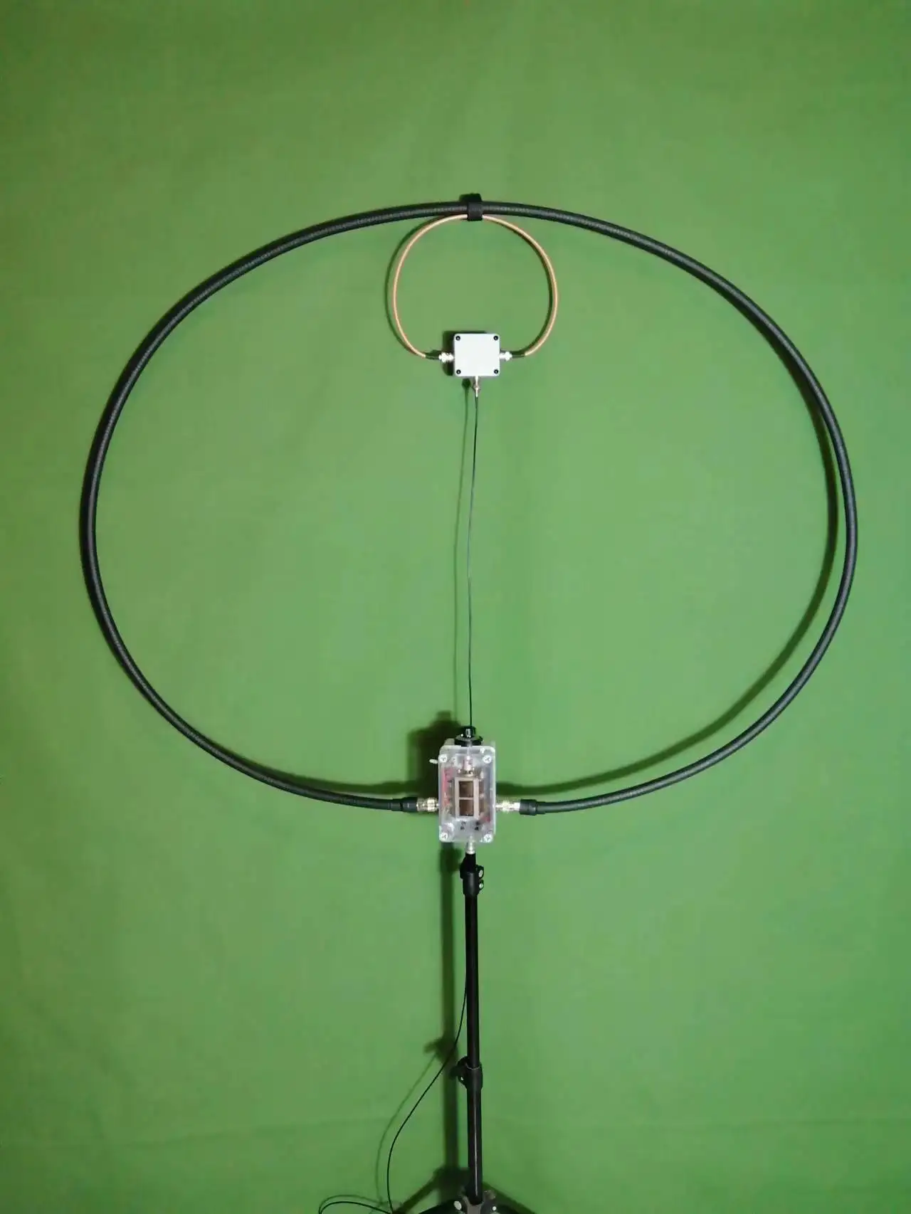 Latest MRAQRP 20W QRP Small Loop Antenna Short wave HF Radio IC705 FT