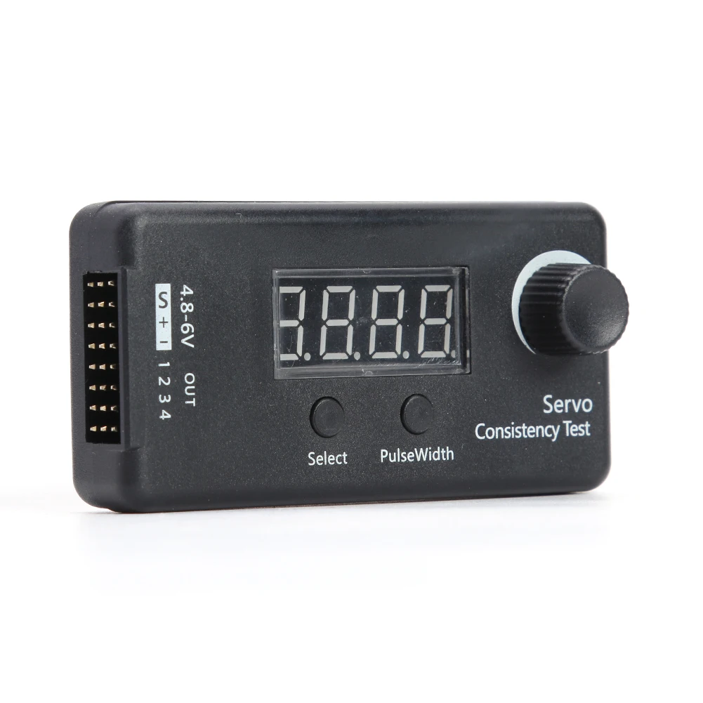 DC4.8-6V 미니 ESC 일관성 테스터, 플라스틱 미니 스티어링 기어 테스터, RC 헬리콥터 비행기 자동차용 액세서리 도구, 3 가지 모드
