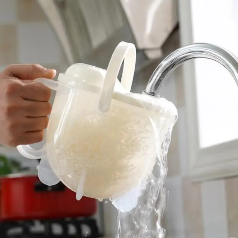 

1pcs Convenient Kitchen Plastic Cleaning Quick Wash The Rice Device Washing Rice