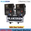 Blueshow 1 Cold Spark Machine 700w Ti Powder Dmx Fountain Sparkular Stage Wedding Party Christmas Stage Light Sparkler Sink 1