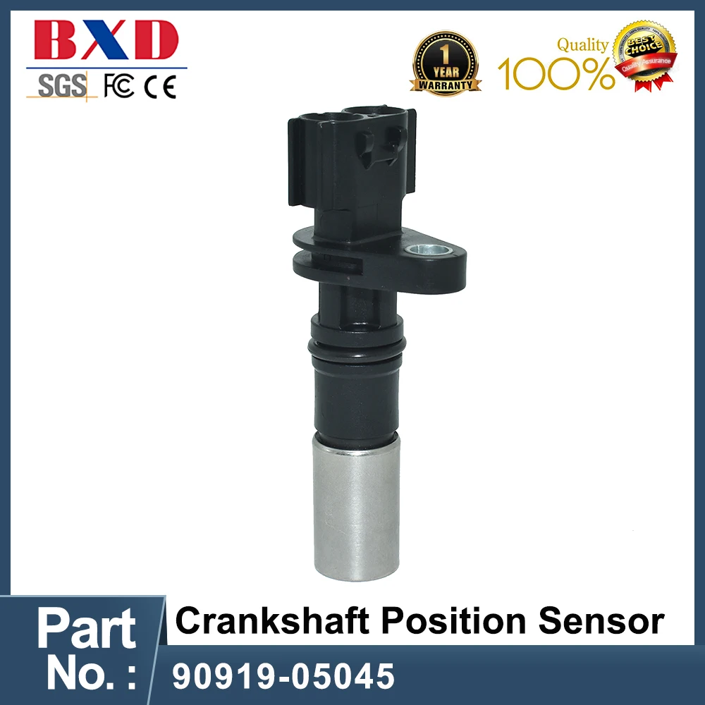1PCS 90919 05045 Crankshaft Position Sensor For Toyota Echo Prius Yaris