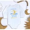 Personalised Eid Ramadan Baby Rompers Custom Infant Long Sleeve Jumpsuit Eid Boys Girls Clothes Islamic Muslim Holiday Outfits 4