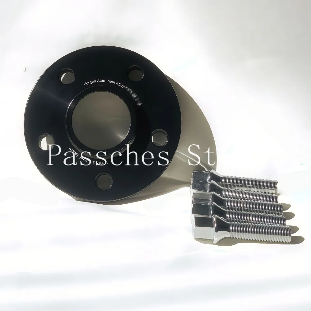 2개 12mm 휠 스페이서 + 엑스트라 롱 러그 볼트 PCD 5x120 CB 72.56mm M12x1.5 콘/볼 시트