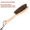 Large Horsehair Horse Bristle Brush - Multi-Purpose Cleaning, Shoe Polish, Polishing, and Waxing, Universal Use 6
