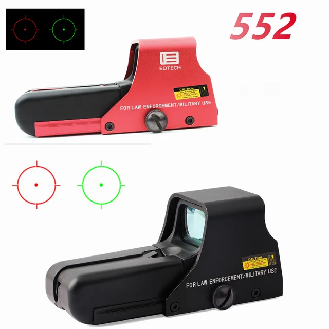 Mira Telescópica Táctica 558 De Punto Rojo, Mira Réflex Holográfica, Lente  De Revestimiento Rojo, Mira Telescópica De Punto T, Óptica Compacta Con  Montaje Desmontable Rápido Para Caza Y Airsoft Por Airsoftclub, 32,57 €