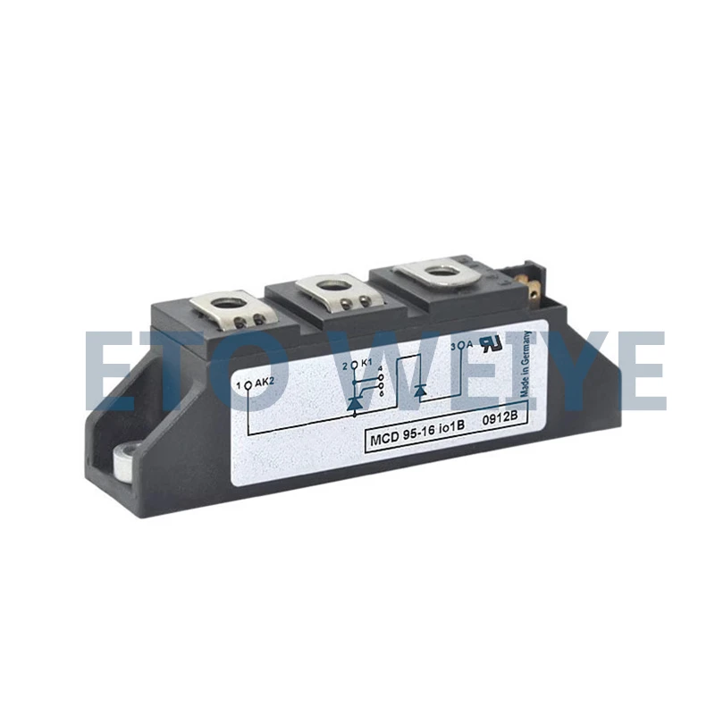 

MCD95-16IO1B IGBT MODULE SCR(silicon controlled rectifier) For more information, please contact