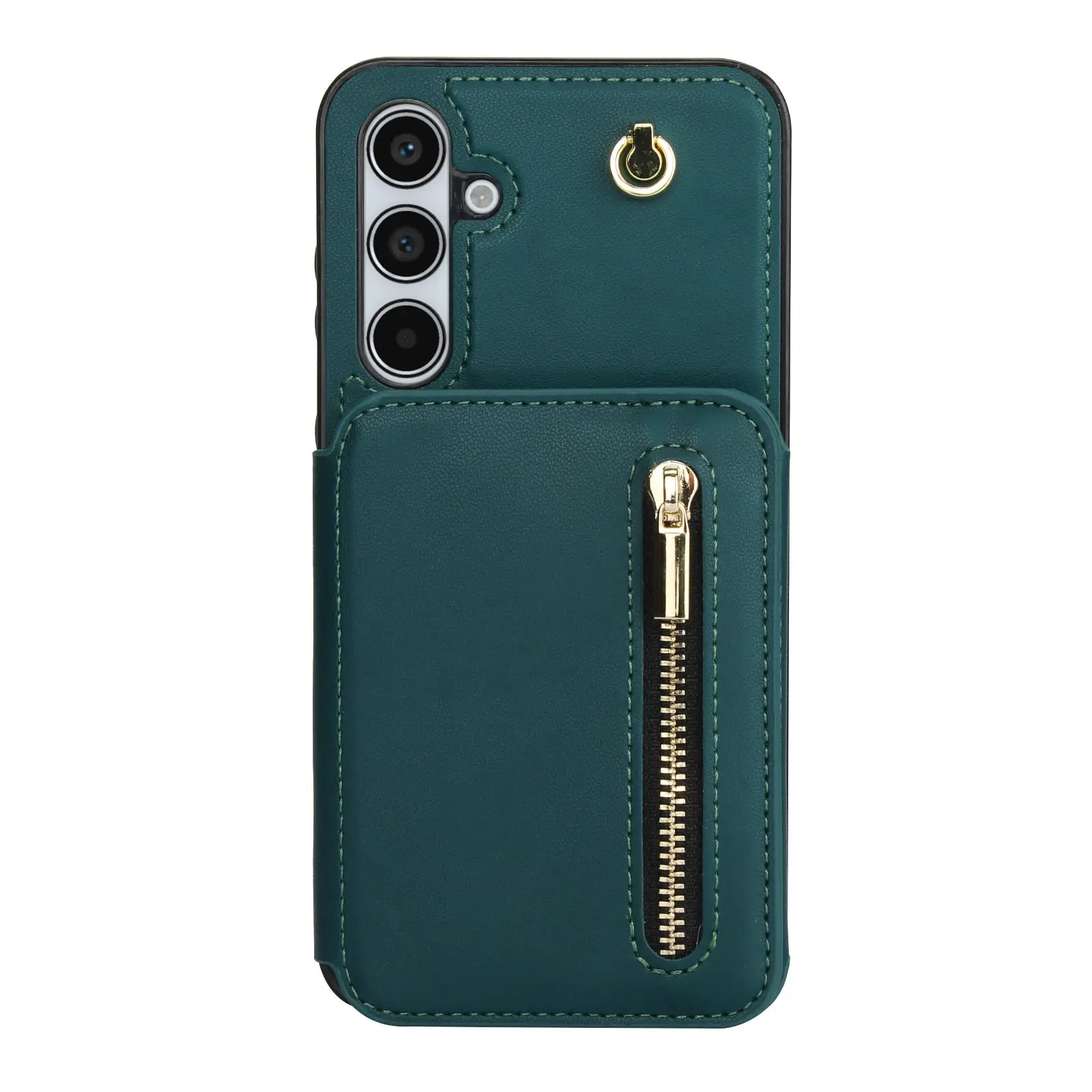 Zipper Wallet Purse Crossbody Case with Strap and Credit Card Holder