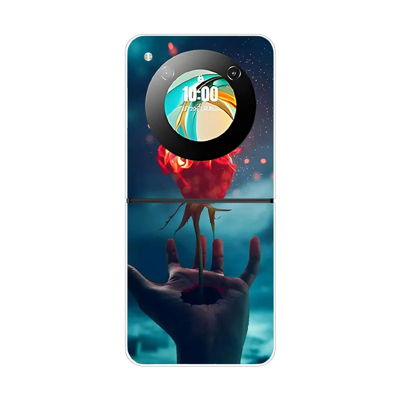 Stylish Animal Pattern Protective Transparent Phone Case - Hard Shell Cover