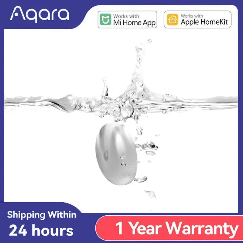 

Aqara Water Immersing Sensor Flood Water Leak Detector Waterproof Remote Control Alarm Smart Home Security for Xiaomi Mijia Hom