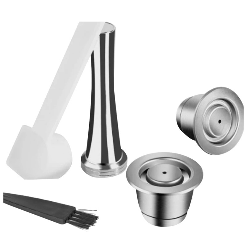 Tamper Per Capsule Di Caffè Ricaricabile Per Cialde Di Caffè Riutilizzabili Nespresso Accessori Per Parti Di Caffè Per Barista Espresso Maker