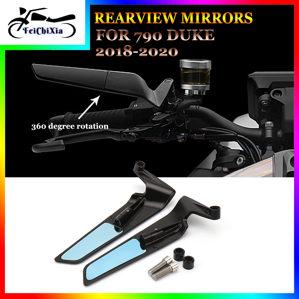 

For DUKE 790 Duke Motorcycle Accessories Rearview Mirror 2018 2019 2020 Side Mirrors