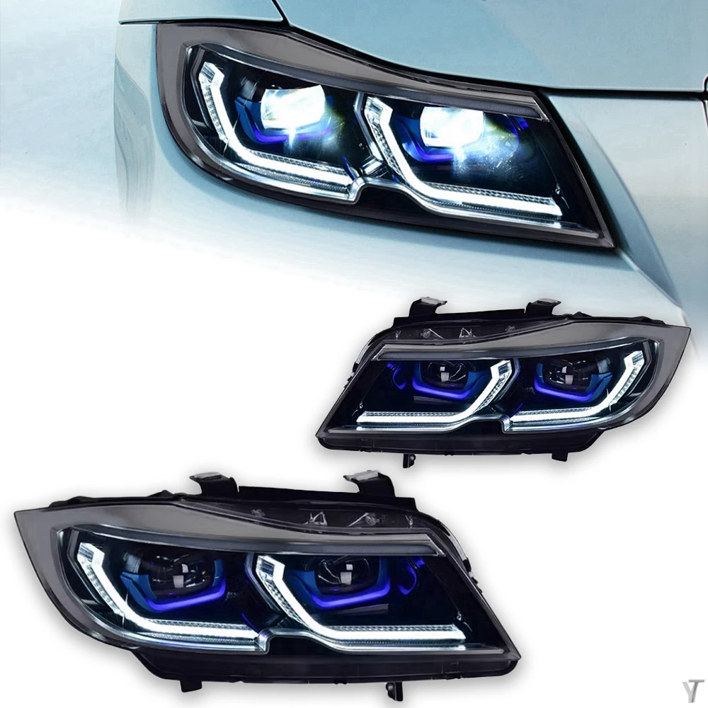 Car-Front-Headlight-for-BMW-E90-Headlights-2005-2012-320i-318i-323i-3 ...