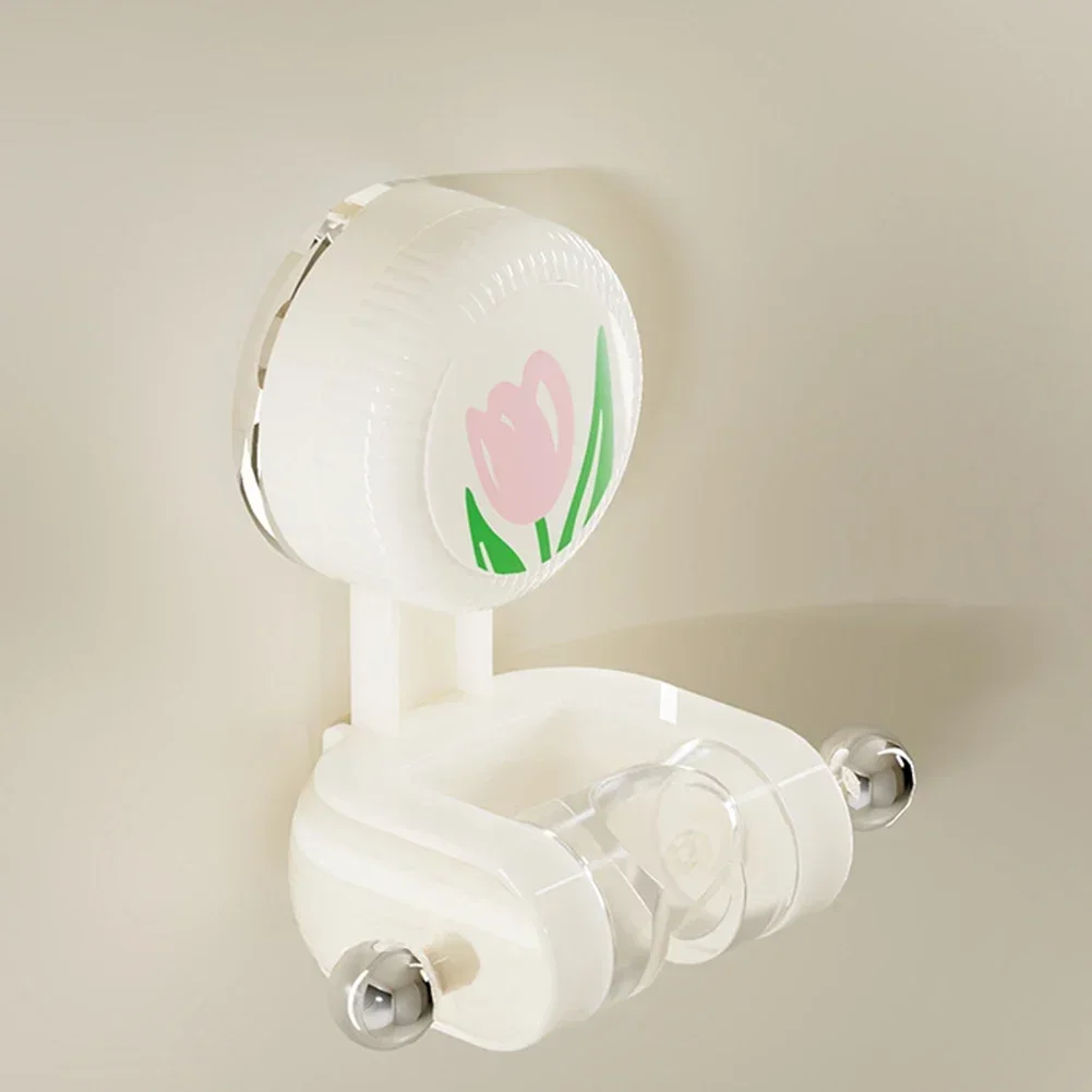 1pc Adjustable Suction Cup Bracket Bathroom Wall Mount Handheld Shower Head Holder Home Improvement Tools Accessories