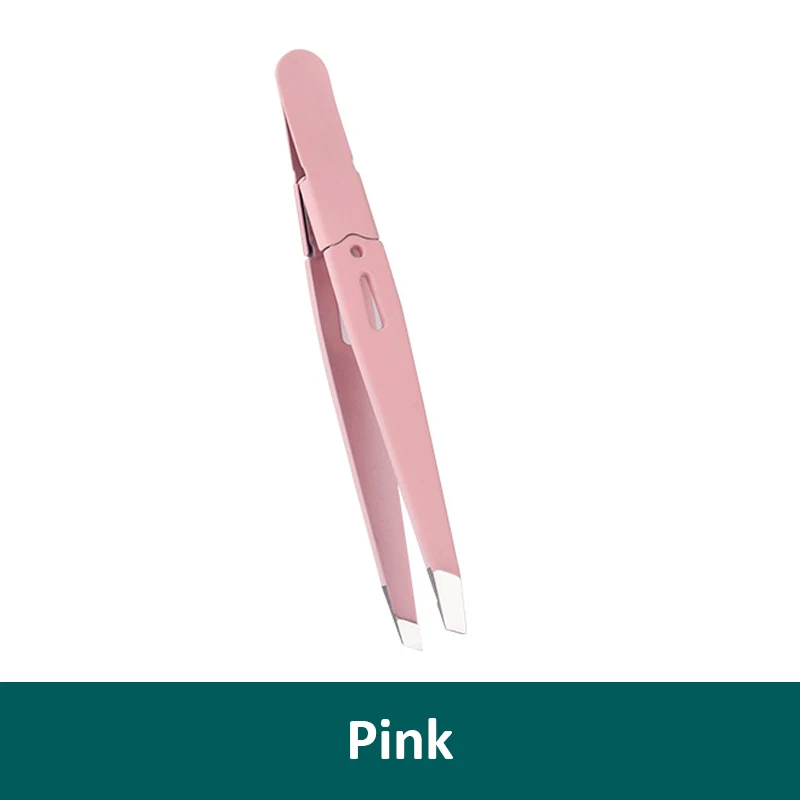 Eyebrow Tweezers Hair Beauty Hair Fine Hairs Eyebrows Stainless Steel Slanted Eye Brow Clips Removal Makeup Tools
