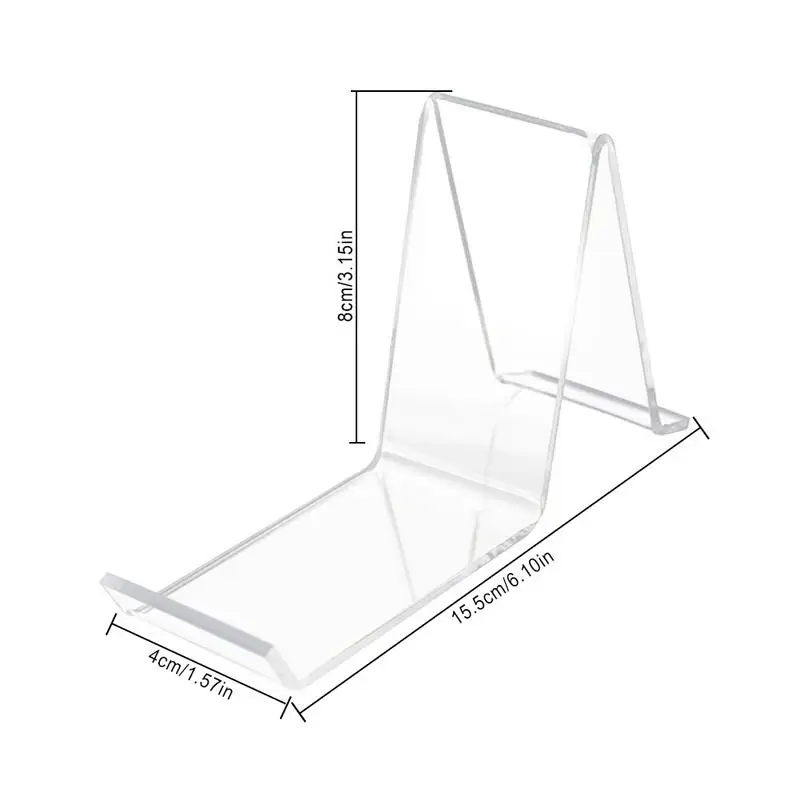 Transparent Acrylic Shoe Display Stand Shoe Store Display Stands Sandal Display Durable Fit For Shopping Malls Home Shoe Storage 6