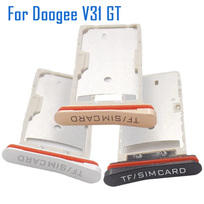 

Лоток для SIM-карты DOOGEE V31 GT, держатель для Sim-карты, адаптер, аксессуары для смартфонов DOOGEE V31 GT, оригинал