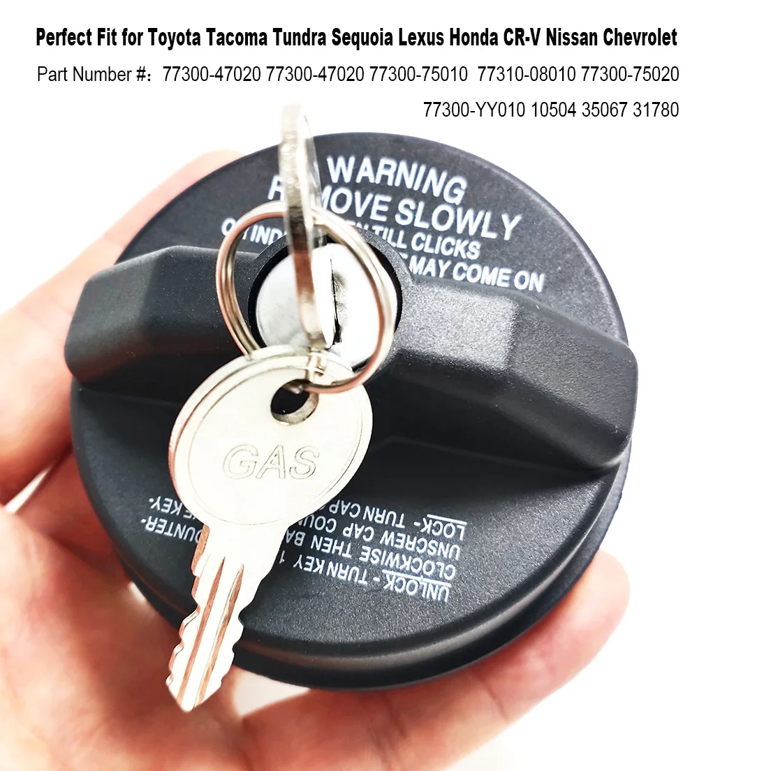 ModificationAutoPartsCarFuelTankLockingGasCoverLockFuelCap