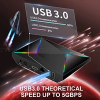 R69PLUS/T95PRO 8K/6K ТВ-приставка Android 13.0 чип H618, 4 ГБ + 32 ГБ/64 ГБ/128 ГБ ПЗУ восьмиядерный UHD WIFI6 Bluetooth 5,0 медиаплеер — изображение 4