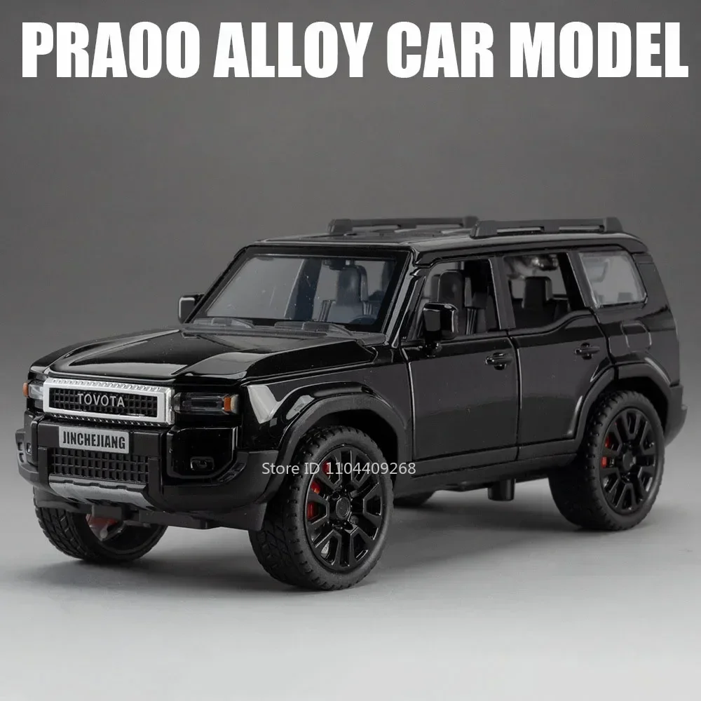 Premium Alloy Diecast SUV Toy Car with Light & Sound Features