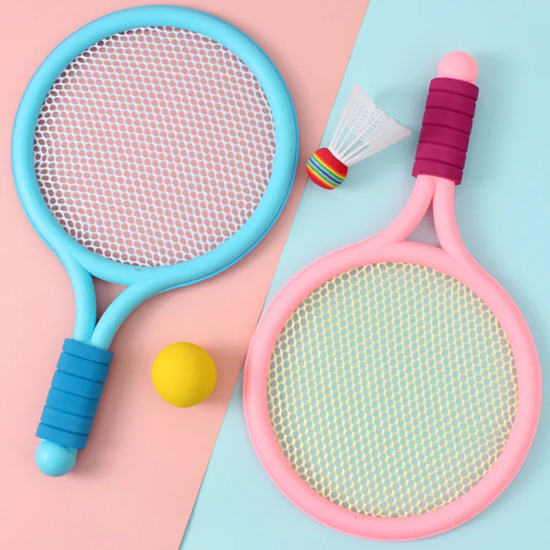 Badminton Racket Set Badminton Set Badminton Racket Children's Two Person For 3-12 Years Old Elementary School Students Sports Toys