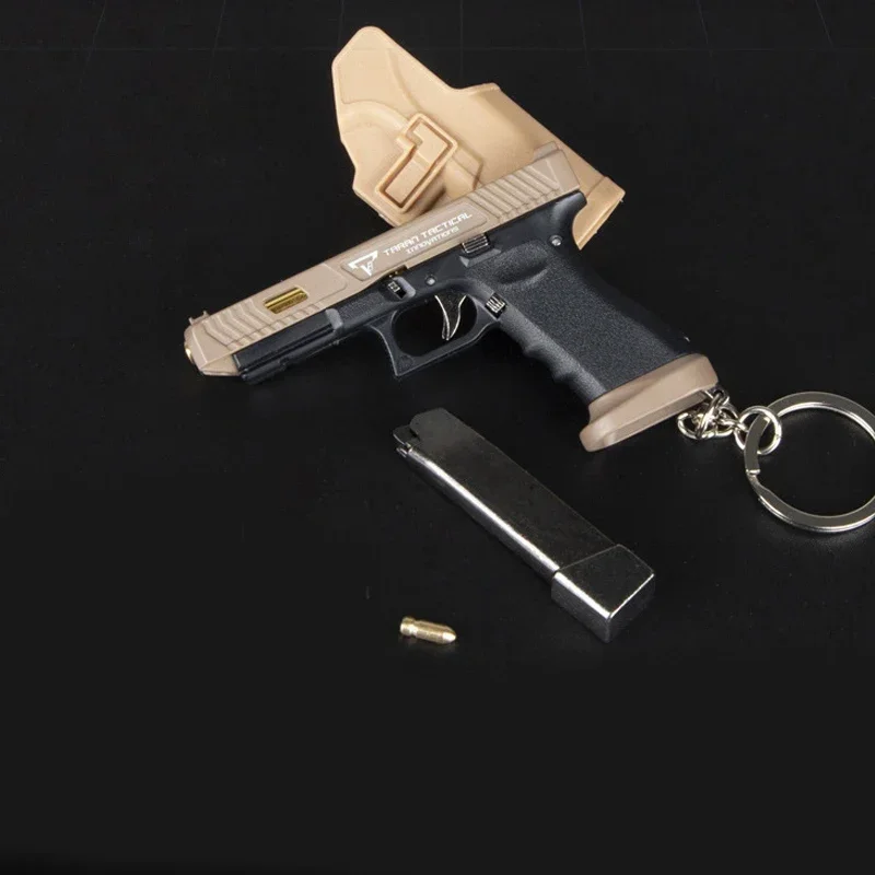1: 3 Detachable Alloy + Nylon Tti G34 Keychain Gun Toy Model (can Not Shoot) 2024 Christmas boys gifts,, pendants gifts 4